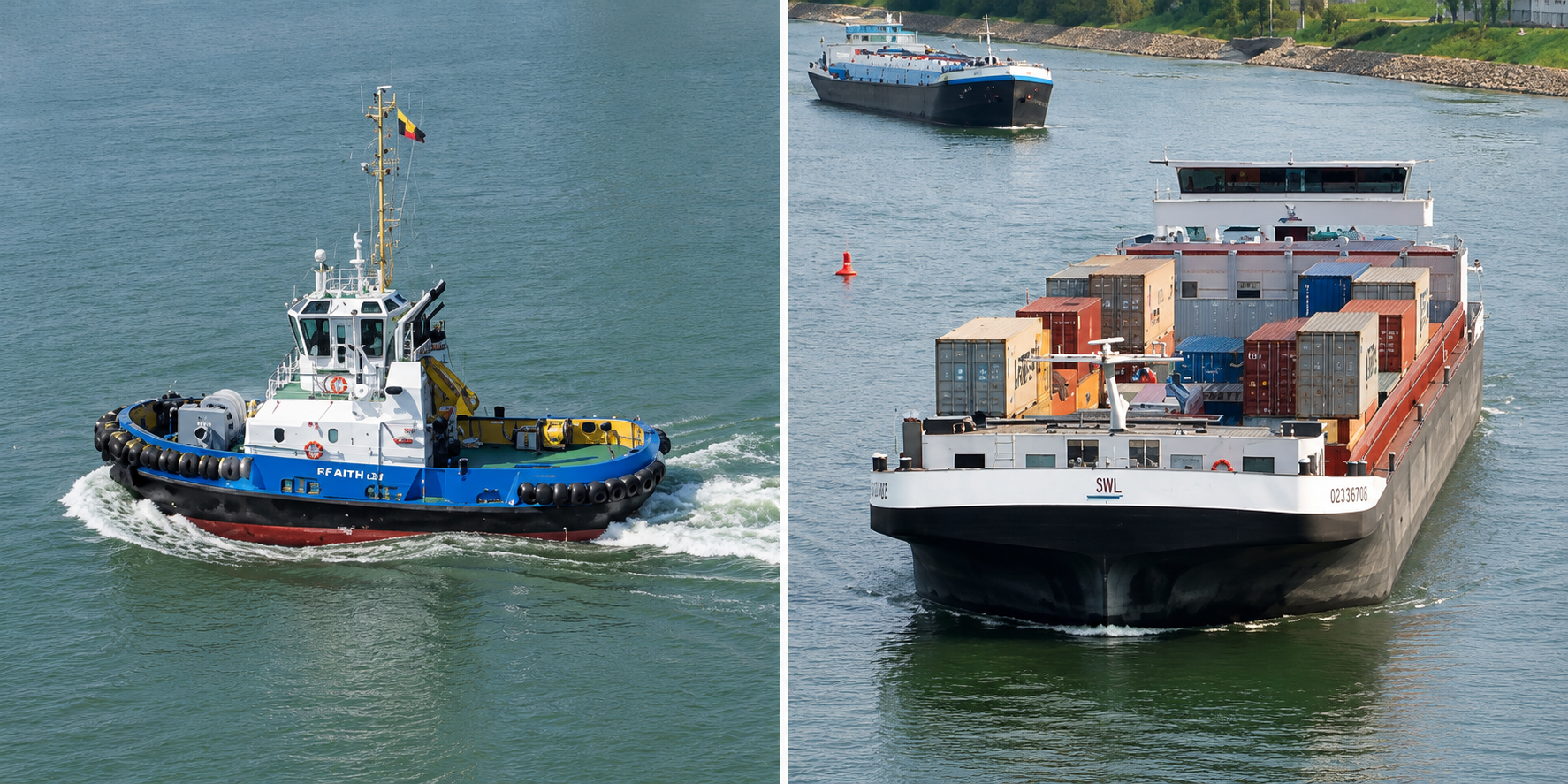 Marine operations at the port